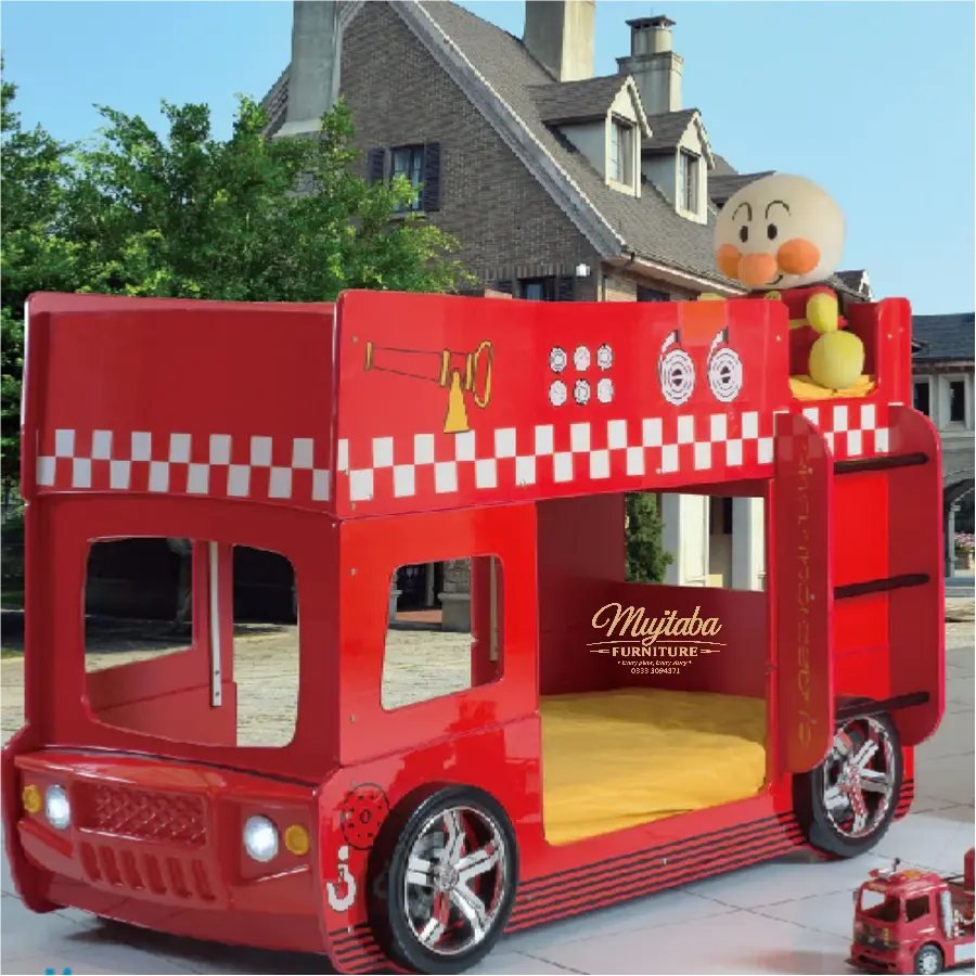 Fire Engine Bunk Bed